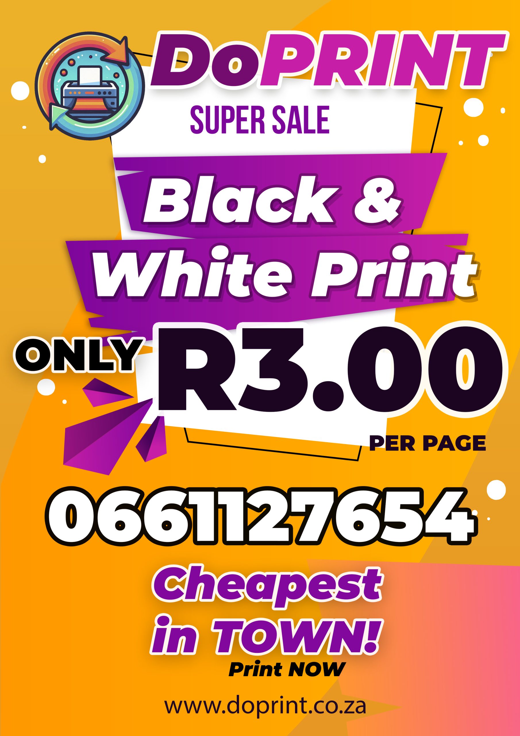 R3 Printing at the Print Shop